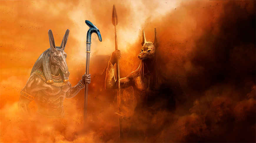 Битвы Анубиса с Сетом