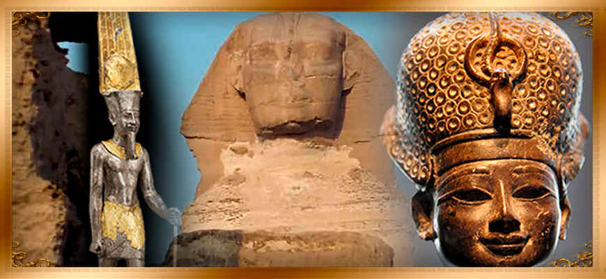 Большой Сфинкс Гизы и фараон, который его построил