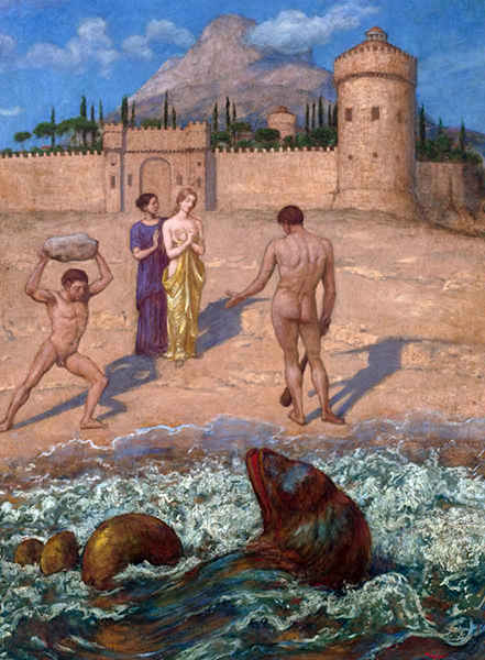 Геркулес спасает Гесиону