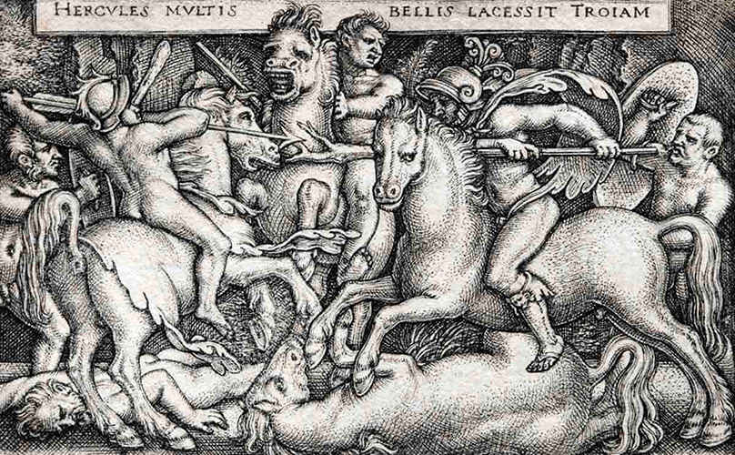 Подвиги Геракла: Геракл, покоряющий Трою