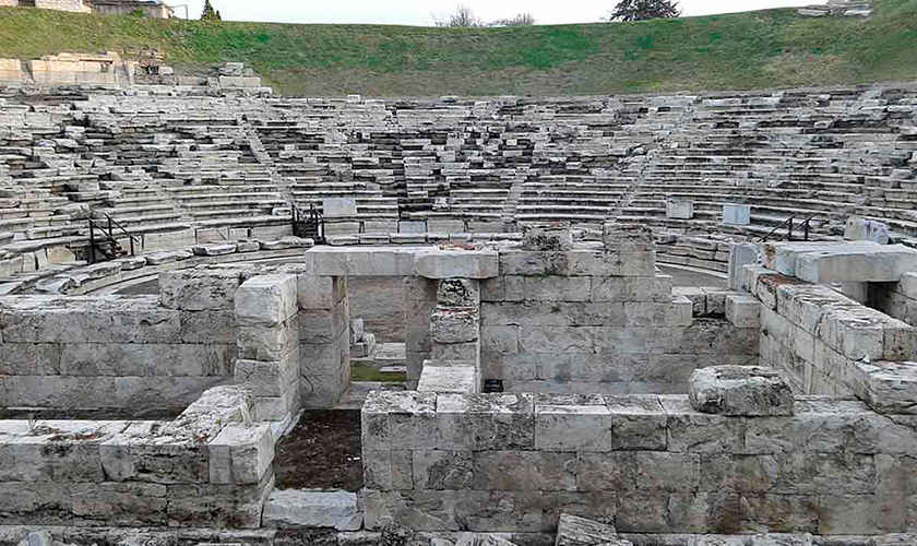 Фотография Первого античного театра в Ларисе